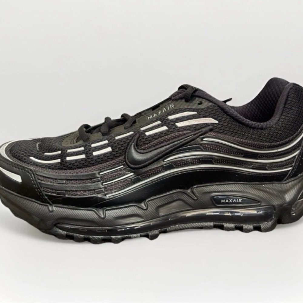 Size 8.5 - Nike Air Max TL 2.5 Black Metallic Silver FZ4110-002 Men’s BRAND NEW